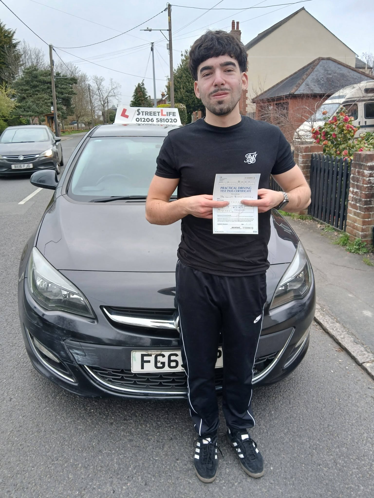 Practical test passed