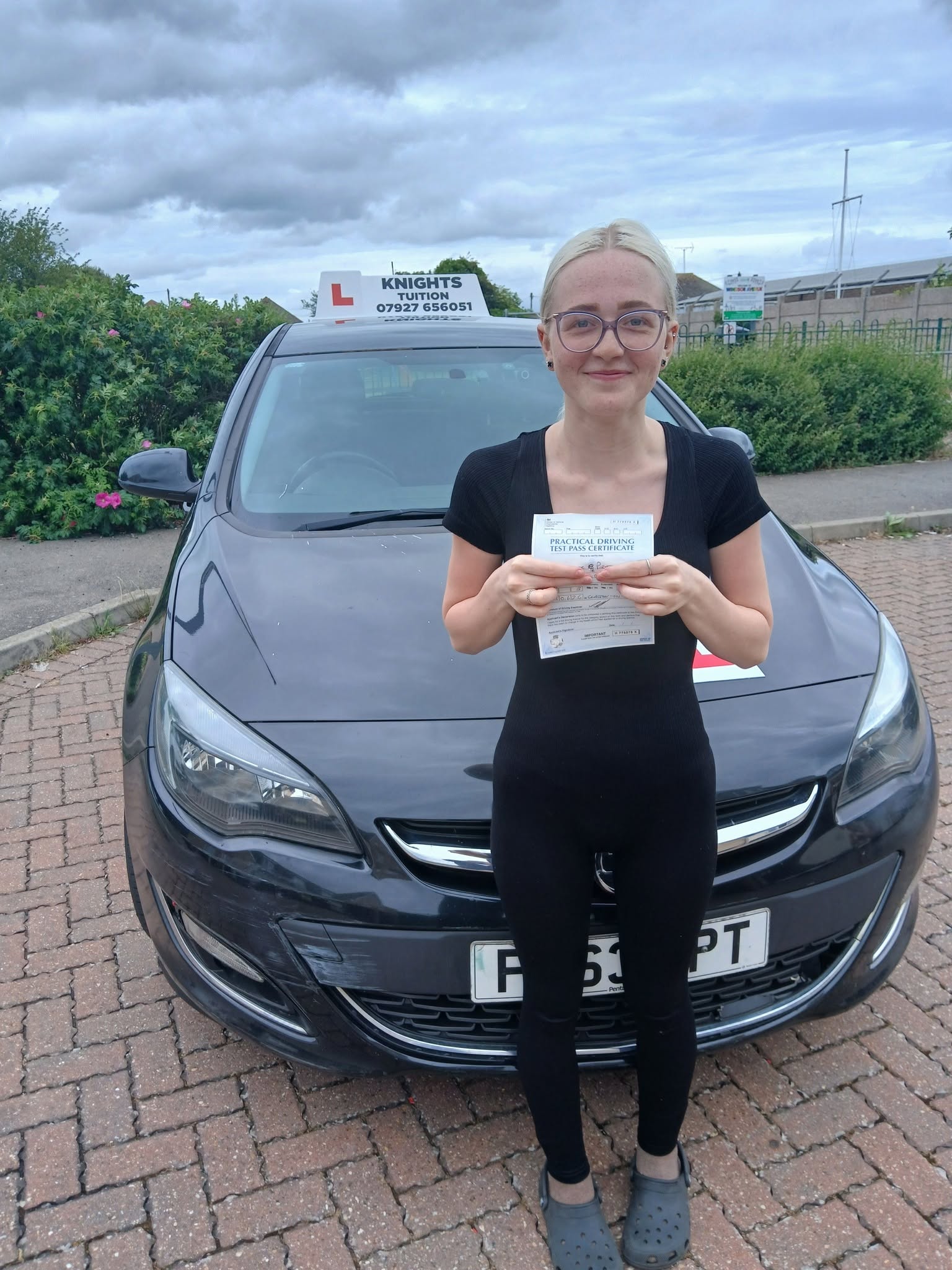 Another learner passes their test